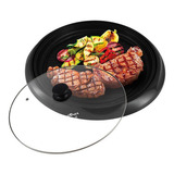 Churrasqueira Elétrica Bpe01 Grill Elétrico 127v Preta Britânia