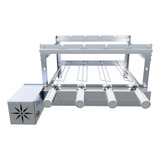 Churrasqueira Gira Gril Inox 4 Espetos