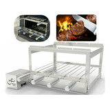 Churrasqueira Grill Inox Infinity Grill 4 Espetos Gira Grill