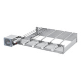 Churrasqueira Kit Baixo Giratoria Inox Tg + 5 Espetos