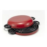 Churrasqueira Para Fogão Grill 30 Rouge
