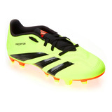 Chuteira De Campo Masculina Predator Club adidas Cor Tesoye Cblack Solred Tamanho 44 Br