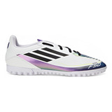Chuteira De Society Masculina F50 Club Messi adidas Cor Branco Tamanho 40 Br
