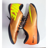 Chuteira Nike Jr Mercurial Victory Iv Laranja Limão Preto