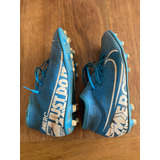 Chuteira Nike Justo Do It Campo Superfly Ic Azul