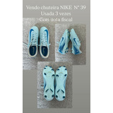 Chuteira Nike Mercurial Masculino Original ( Usada 2 Vezes)