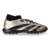 Chuteira Predator 24 League Society Masculino Cor Cinza Desenho Do Tecido Lisa Tamanho 43 Br