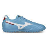 Chuteira Society Mizuno Morelia Club As Masculino- Azul-bran