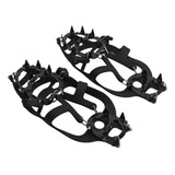 Chuteiras 18 Spikes Crampons Walk Traction Ice Snow Grip Par