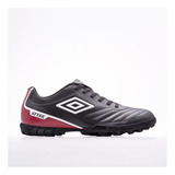 Chuteiras De Futebol Umbro Attak Ii Cor Black/white/red Com Sola Tf Adequada Para Césped Sintético Masculino 42 Br