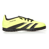 Chuteiras De Futebol adidas Predator Club Ig5436 Cor Tesoye Cblack Solred Com Sola Tf Adequada Para Grama Sintética Sem Gênero Infantil 32 Br