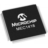 Ci Microchip Super I/o Embedded Controller Qfp128 Mec1418-nu