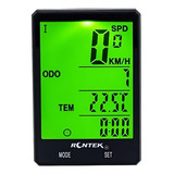 Ciclocomputador Velocimetro Wireless Rontek 23 Funções Grand