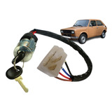 Cilindro Ignição Miolo Com Chave Do Contato Fiat 147 76 A 87