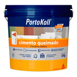 Cimento Queimado Cor Fendi - Portokoll - Bd 5 Kg
