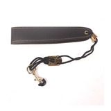 Cinta De Pescoço Luxo Para Saxofone Ou Clarinete Preto