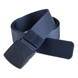 Cinto Antialergico Fivela De Engate Rapido Plastico Cor Azul Tamanho 120