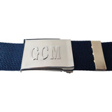 Cinto Nylon Azul Fivela Gcm Mod. Americana