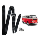 Cinto Segurança 2 Pontos Kombi Caminhão Universal Preto - Bm