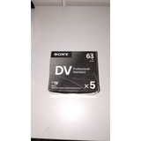 Cixa Com 5 Fitas Dvc Sony 60min E Panasonic 90 Premium
