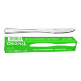 Cj De Facas Sobremesa Inox 6pçs Talheres Continental Cor Aço Inox