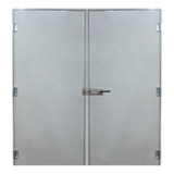Cj Porta Corta Fogo P90 Dpl 1,20x2,10 Abnt11742- Proincendio