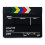 Claquete Profissional Universal Studios Preta Cinema Videos