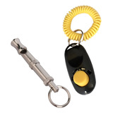 Clicker + Apito Para Treinamento De Cães Adestramento De Cão