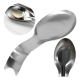 Clink Descanso Apoio Colher Talher Aço Inox Longo 26x9,5 Cm Liso