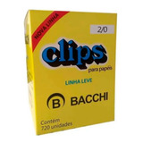 Clips 2/0 Bacchi 500 Grs Com 720 Unidades