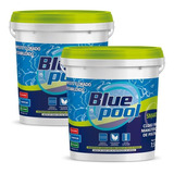 Cloro Piscina Smart Balde 7,5 Kg Kit Com 2 Bluepool Fluidra