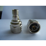 Cn 310 Adaptador Repetidor Cel. N Macho/ Tnc Fêmea