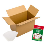 Coador De Café De Papel Filtro Melitta N4 Kit 10