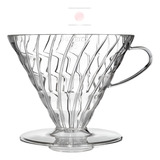 Coador De Café V60 03 Vdr-03-t Clear Hario Japão