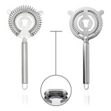 Coador Strainer De Gelo Profissional Aço Inox Barman Bebidas