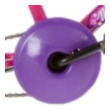 Cobre Corrente Plastico Wester Aro 16 Lilas.