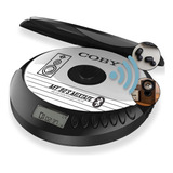 Coby Cd Player Leitor De Cd Portátil Com Bluetooth Para C...