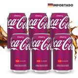 Coca Cola Cereja Cherry Coke Flavors Importada - 6unidades