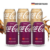 Coca Cola Coke Vanilla Cherry Flavors Importada 330ml 6 Und