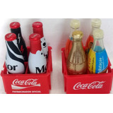 Coca Cola Mini Garrafas Mini 2 Engradado Olimpíadas Atenas