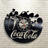 Coca Cola Vintage Retrô - Relógio De Parede Perfeito!
