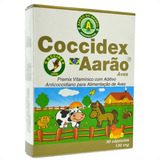 Coccidex 130mg 30 Cápsulas Aarão - Premix Anticoccidiano