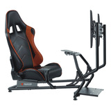 Cockpit Vulcan Supersport Estação Completa Premium G27/g29 Cor Preto