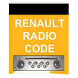 Código De Desbloqueio Rádio Renault Todos Envio Imediato