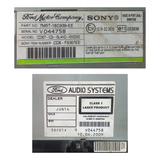 Código Desbloqueio Rádio Original Ford Focus Sony