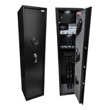 Cofre Digital Biométrico 145x35x30 Para 5 Armas Longas C/led