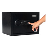 Cofre Digital Eletrônico Leitor Biométrico Tssaper 25fs Cor Preto