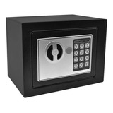 Cofre Eletrônico Teclado Com Senha + Chave Sos Modelo Sbm170