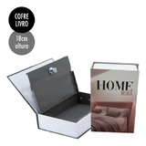 Cofre Formato Livro Camuflado C/ Chaves Porta Joia Dinheiro Cor Home Design