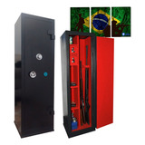 Cofre Para 4 Armas Longas Ventura A130 C Carpete 